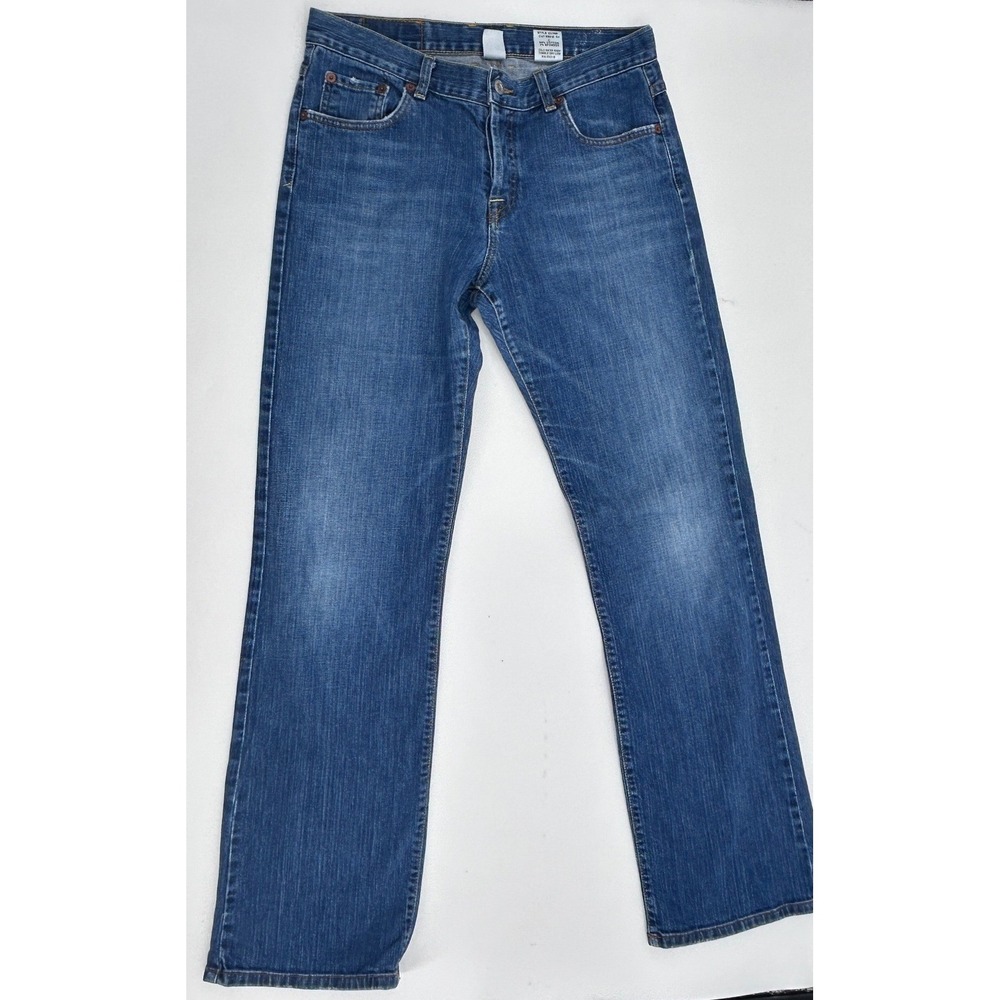 Lucky Brand Dungarees American Classic Straight Leg Blue Jeans Womens Size 8 29 - Picture 2 of 7